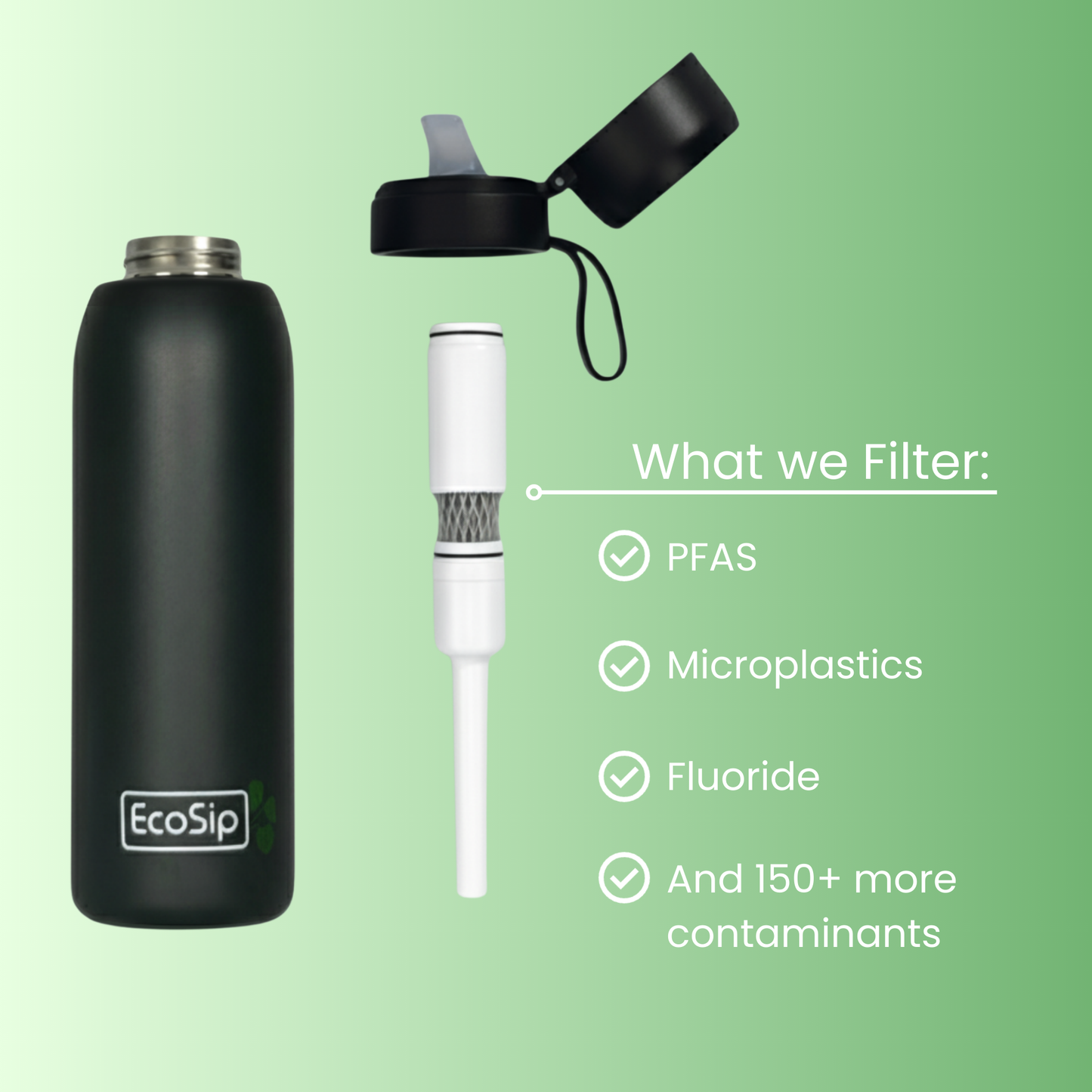 Stål Filter Bottle