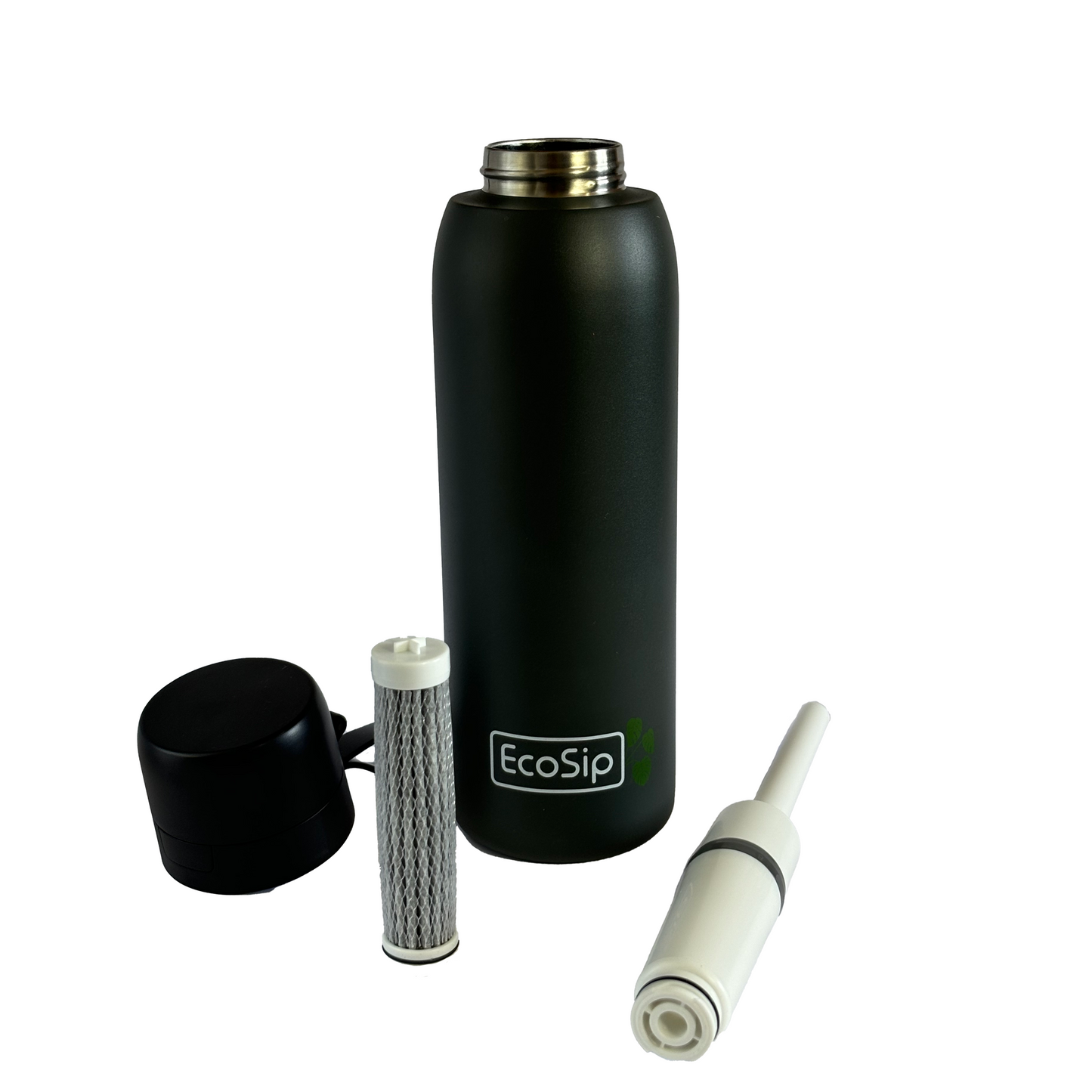 Stål Filter Bottle - Stainless Steel